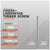 Strong-Drive SDCF Timber-CF Screw - Yellow Zinc - Specifications