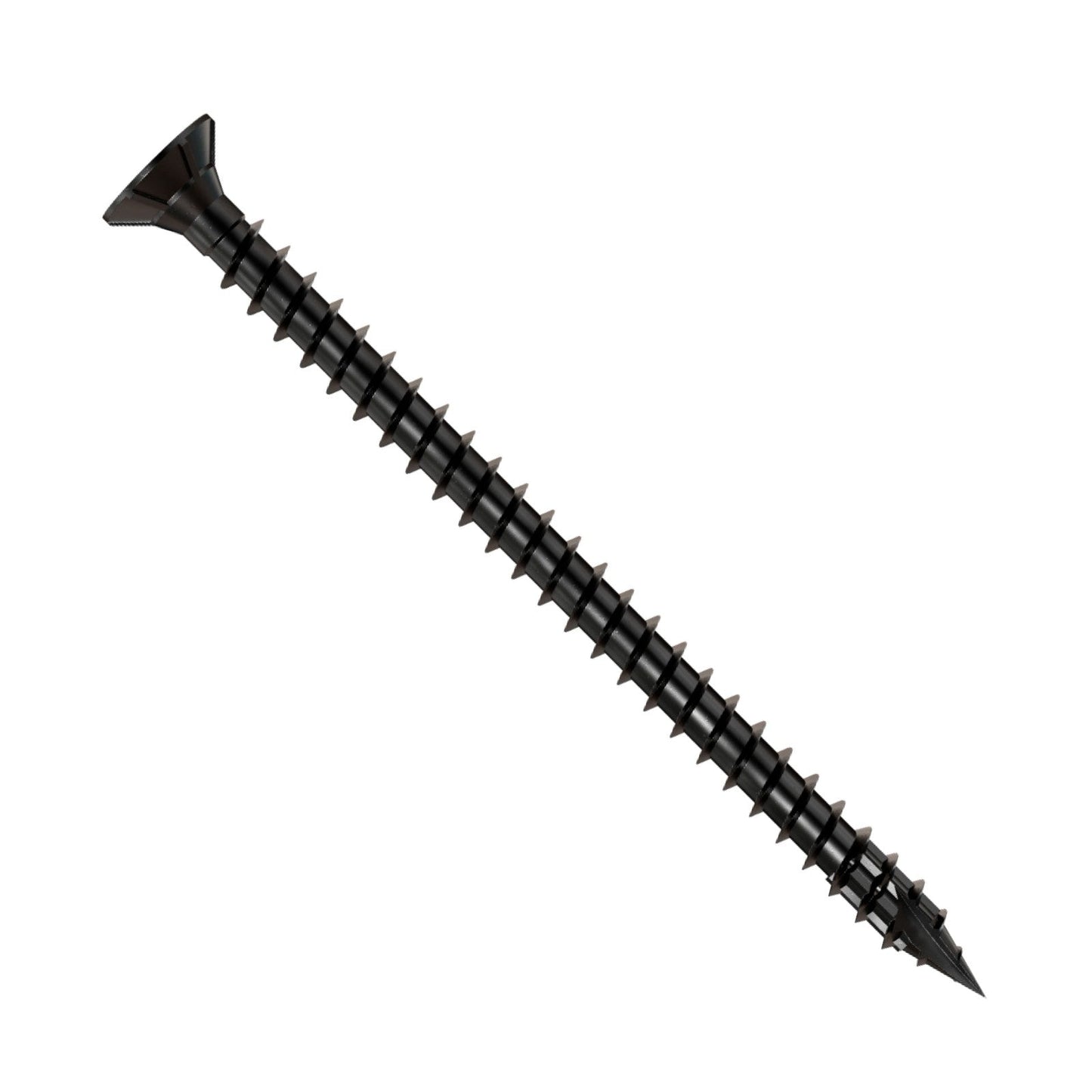 Simpson Strong-Tie Timber CF flat head screw with black e coat