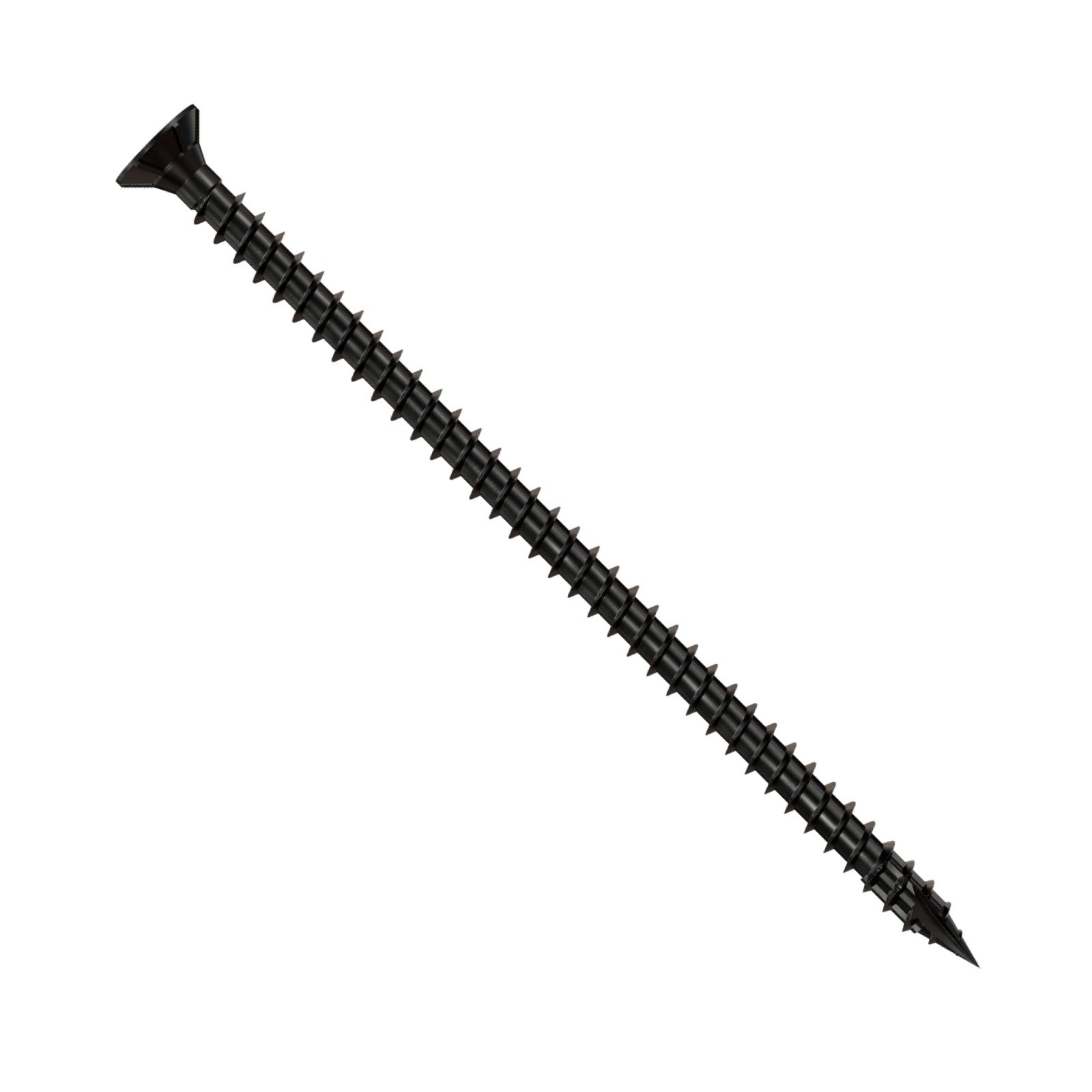 Simpson Strong-Tie Timber CF flat head screw with black e coat