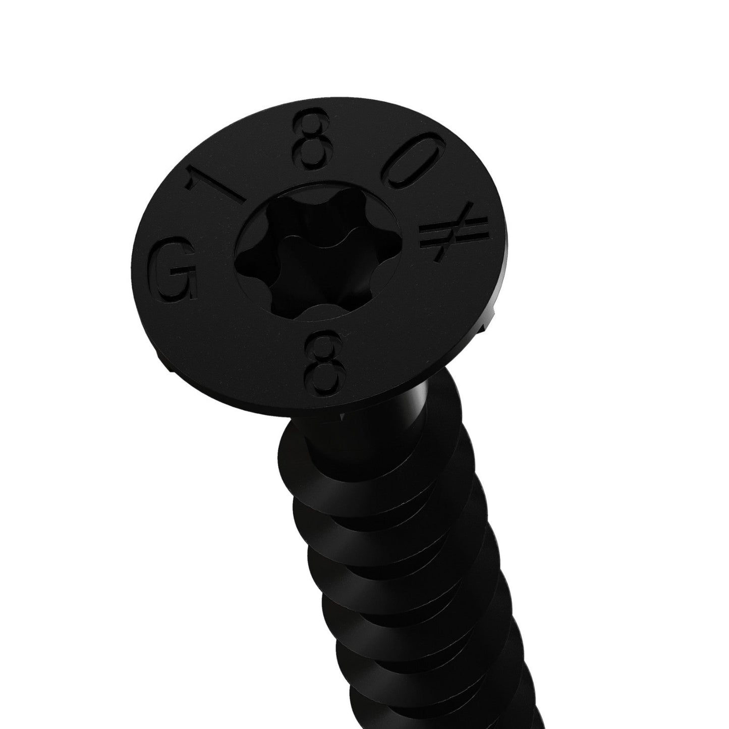 Simpson Strong-Tie Timber CF flat head screw with black e coat