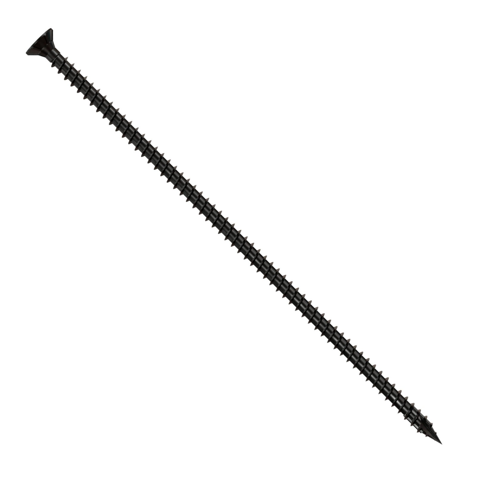 Simpson Strong-Tie Timber CF flat head screw with black e coat