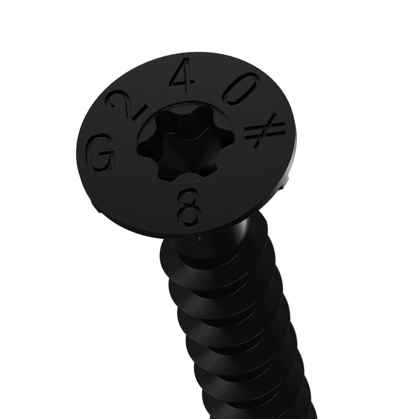 Simpson Strong-Tie Timber CF flat head screw with black e coat