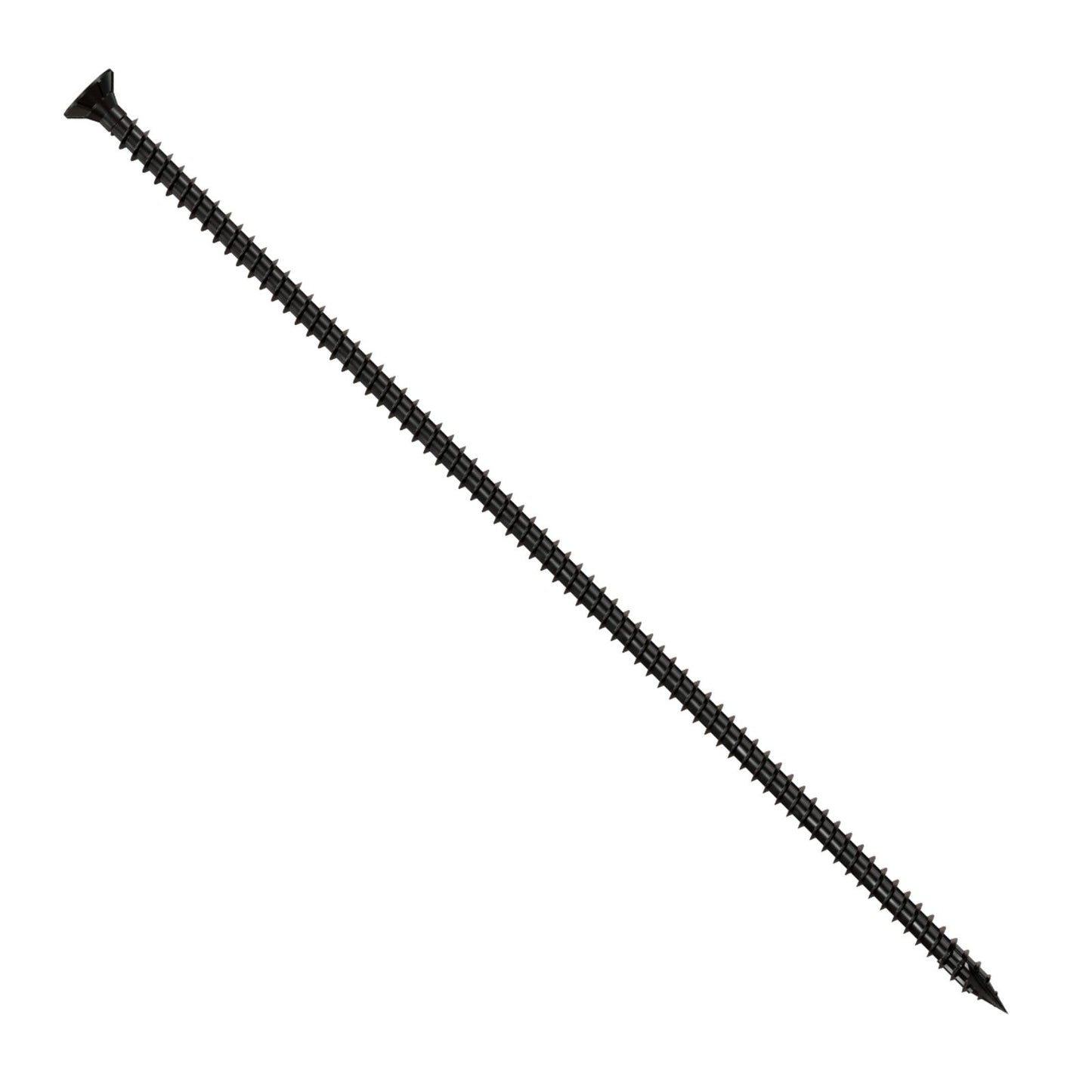 Simpson Strong-Tie Timber CF flat head screw with black e coat