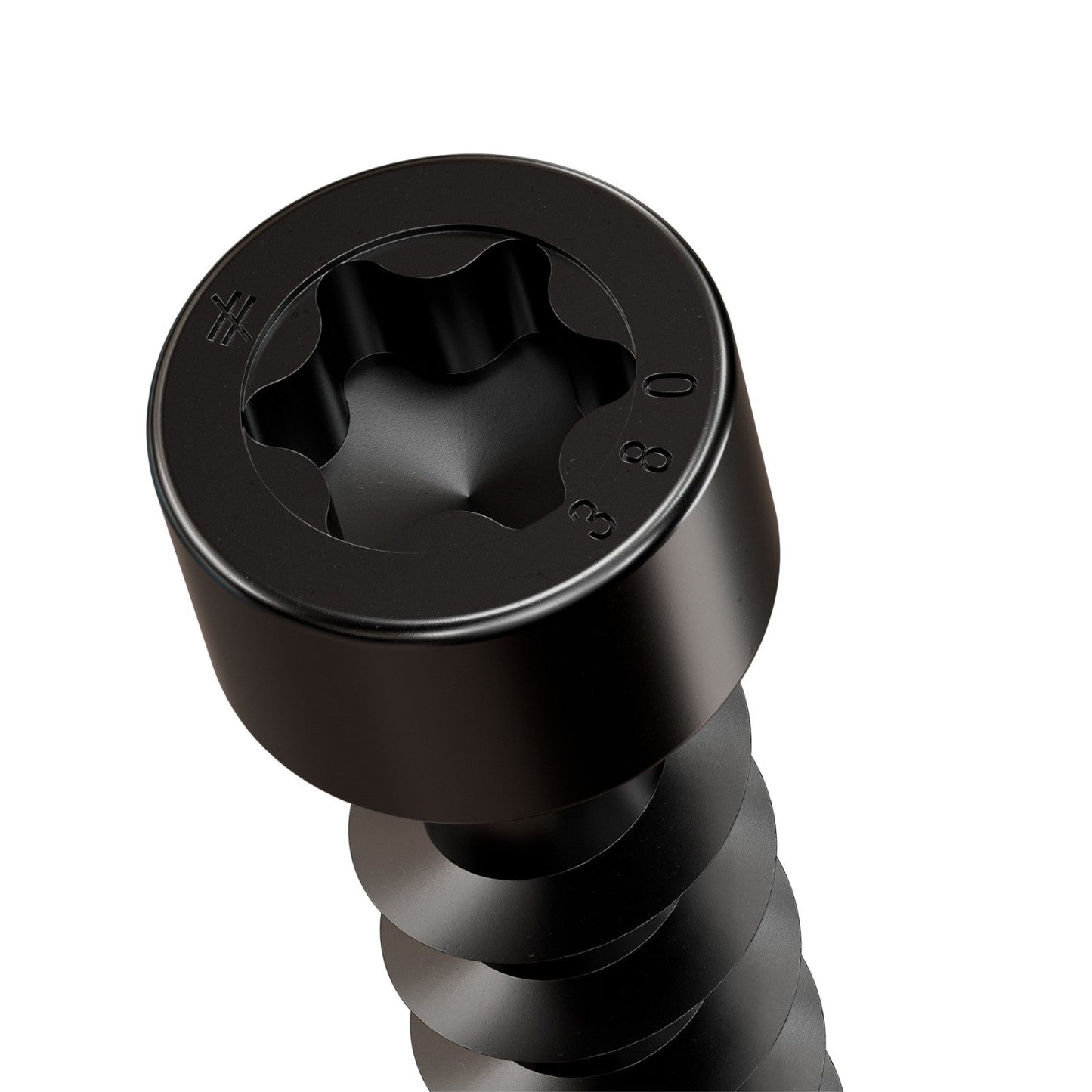 Simpson Strong-Tie Timber CFC flat head screw with black e coat