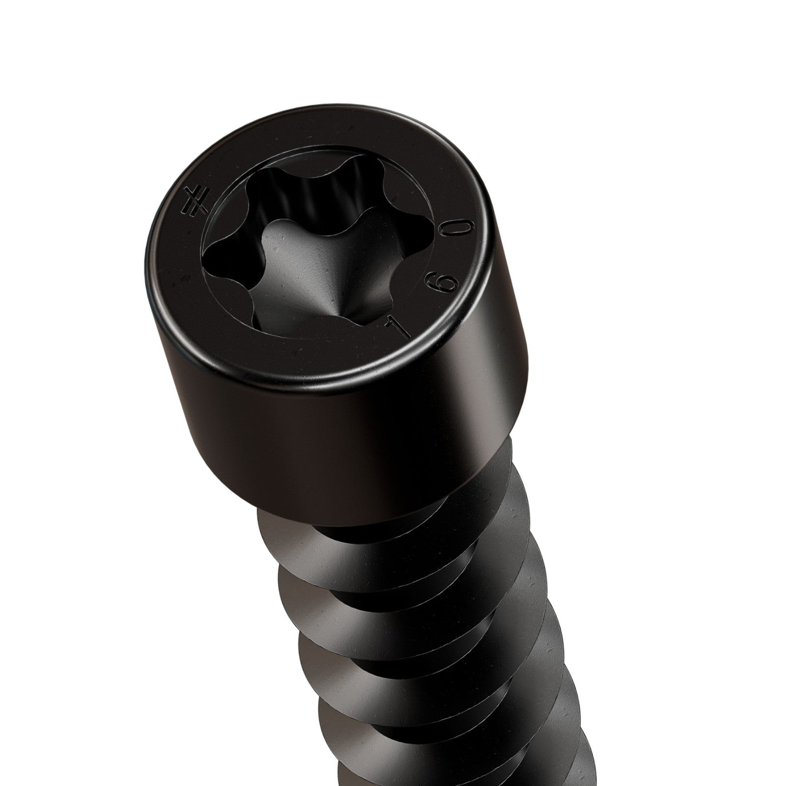 Simpson Strong-Tie Timber CFC flat head screw with black e coat