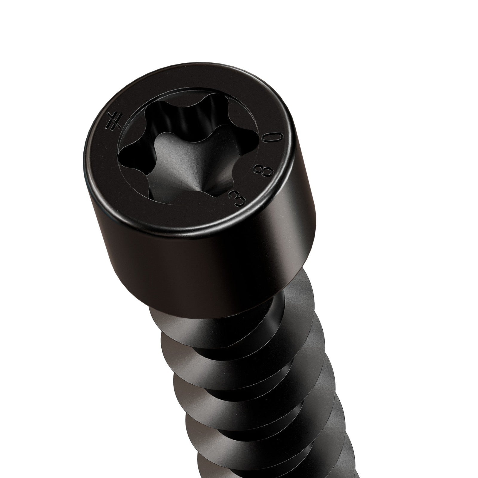 Simpson Strong-Tie Timber CFC flat head screw with black e coat
