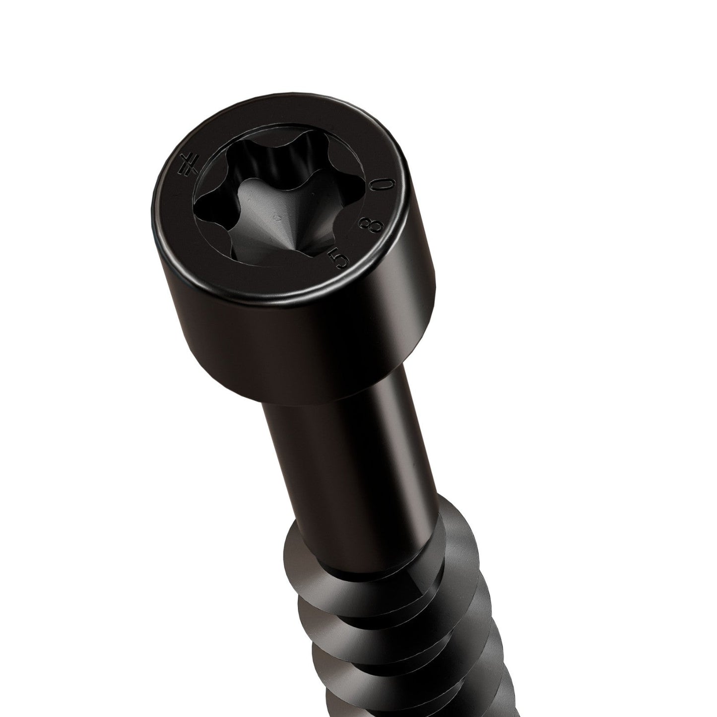 Simpson Strong-Tie Timber CFC flat head screw with black e coat