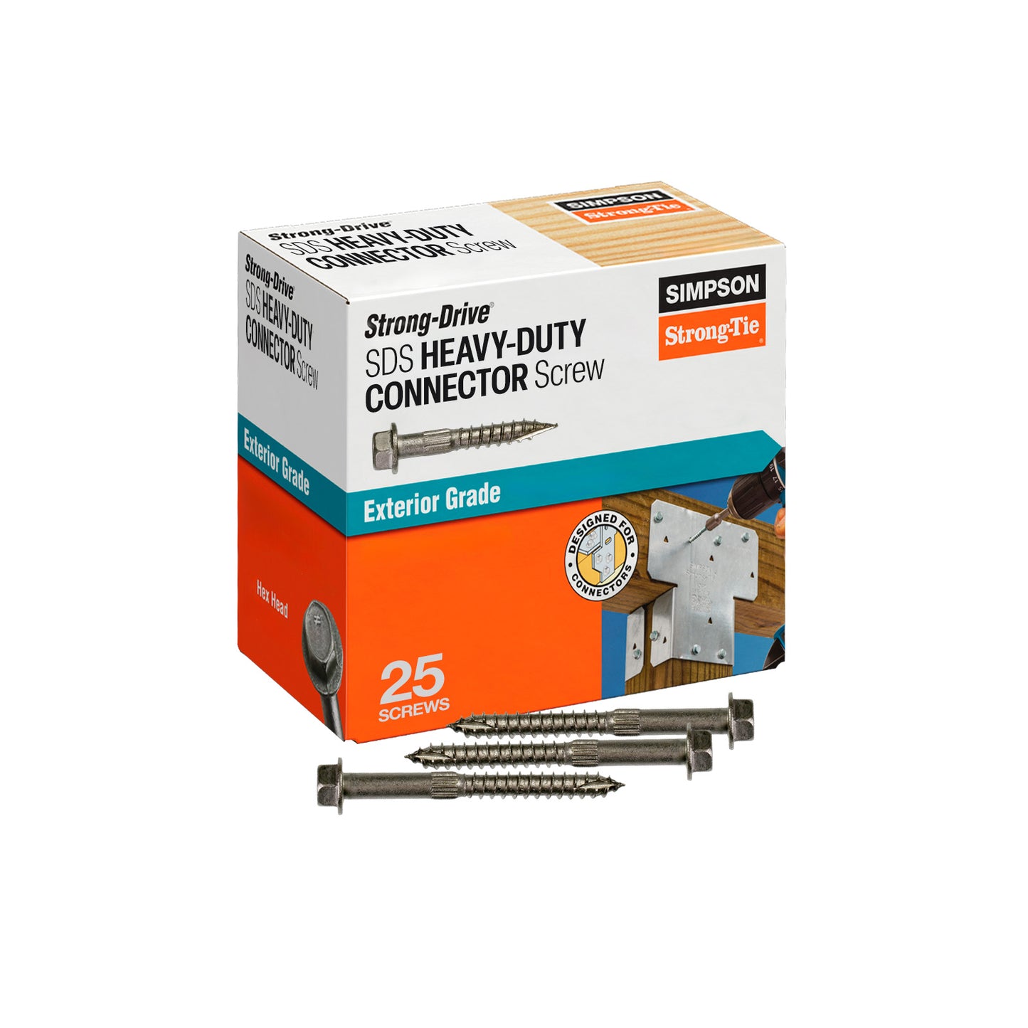 SDS HD Connector Screws - Box of 25