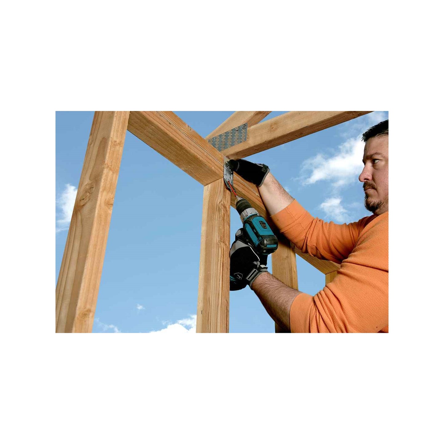 Simpson Strong-Tie SDWC15450B-KT Truss Plate Structural Screw installation