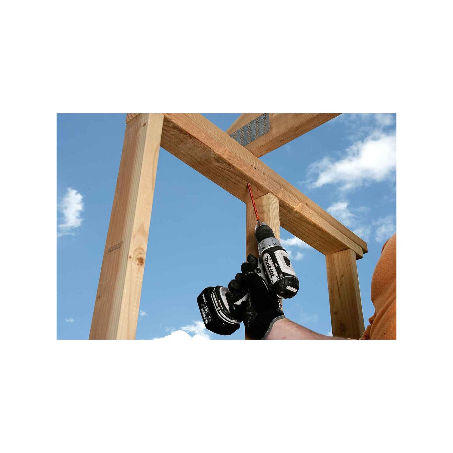 Simpson Strong-Tie SDWC15450B-KT Truss Plate Structural Screw installation