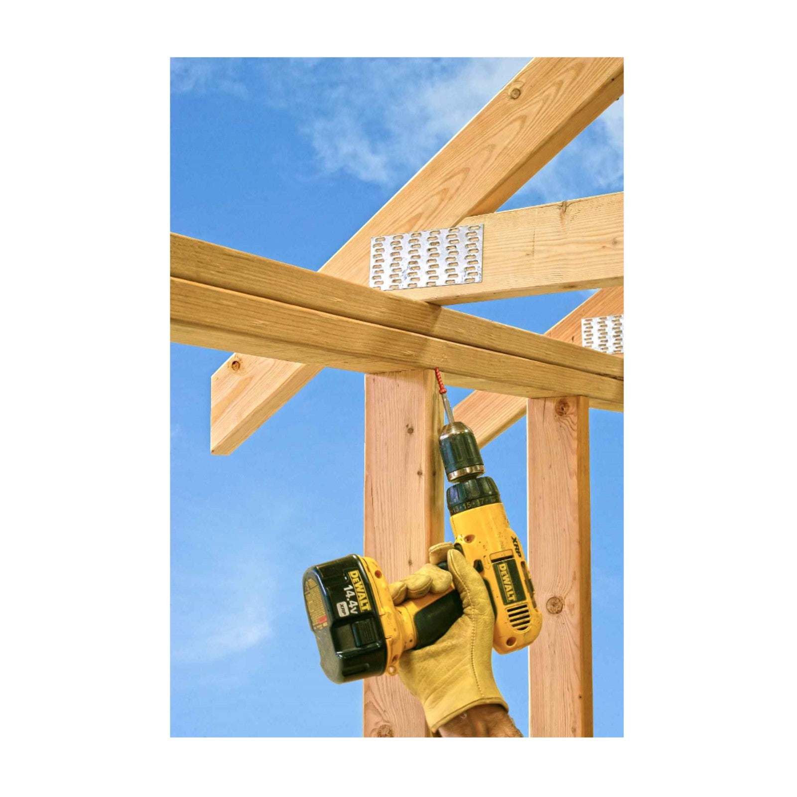 Simpson Strong-Tie SDWC15450B-KT Truss Plate Structural Screw installation