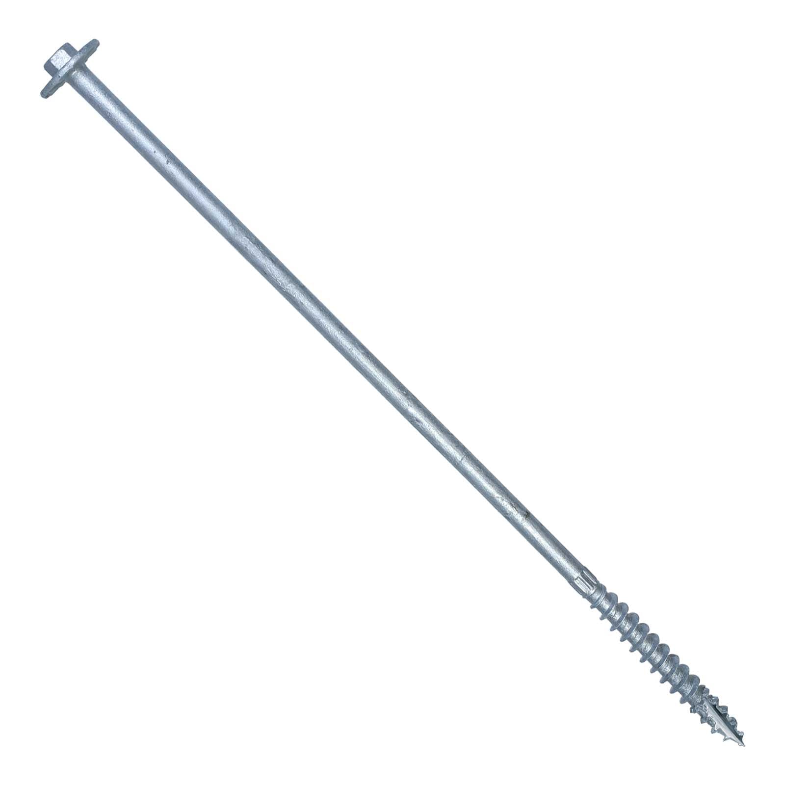 0.276" x 12" Strong-Tie SDWH Timber Hex Screw - Hot Dip Galvanized