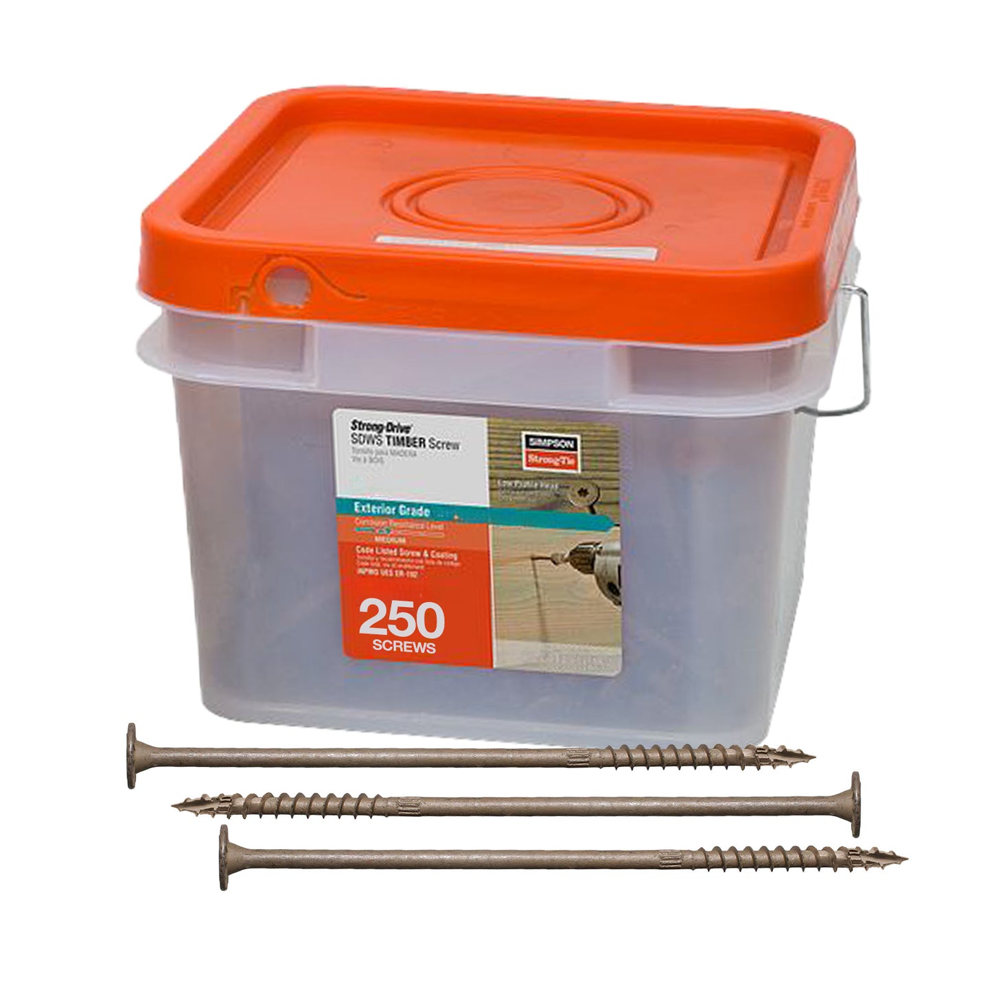 SDWS Timber Screws - Pack of 250