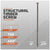 structural timber screw - specifications