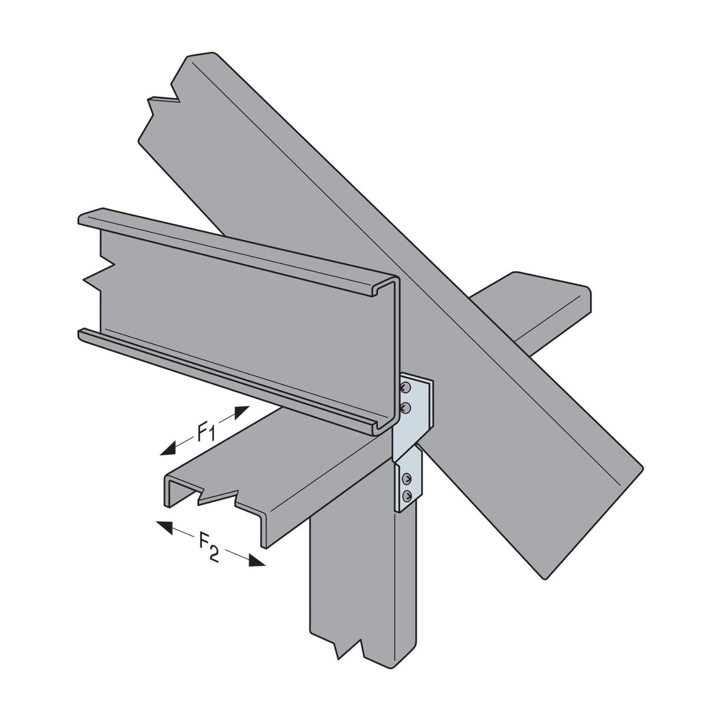 Simpson S/H3 Light Gauge Steel Hurricane Tie installation