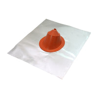red silicone mini shingle roof boot