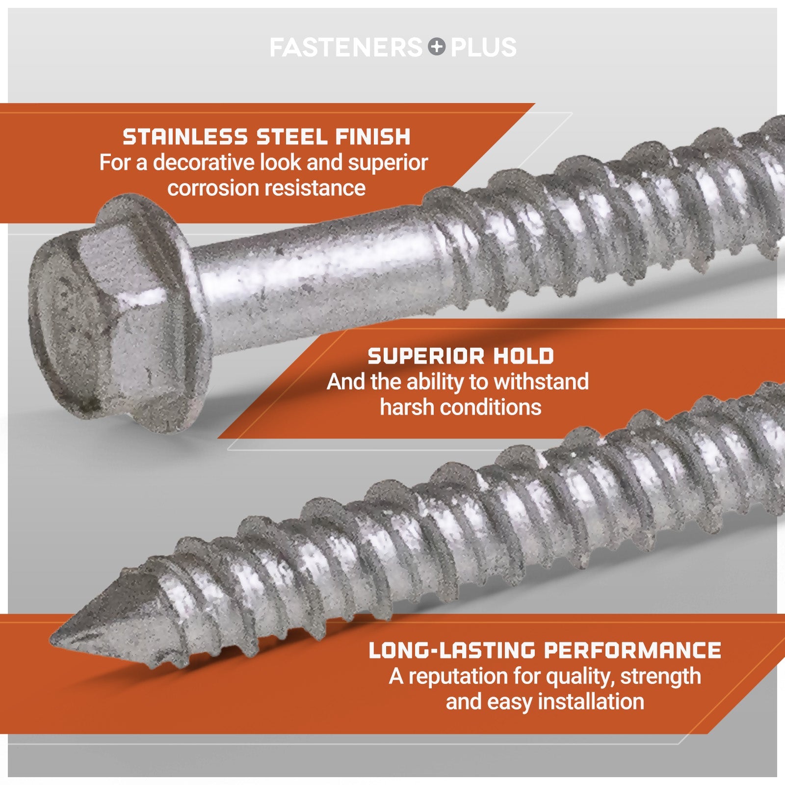 Features: Stainless Steel finish, Superior hold, Long-lasting performance