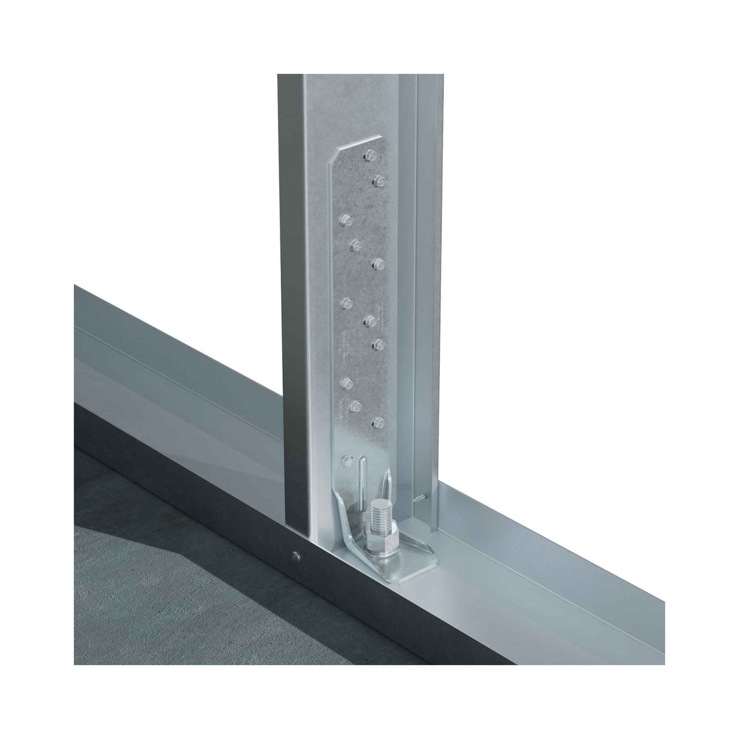 Simpson Strong-Tie S/LTTP2 2 9/16" x 15" Zinc Galvanized Tension Tie