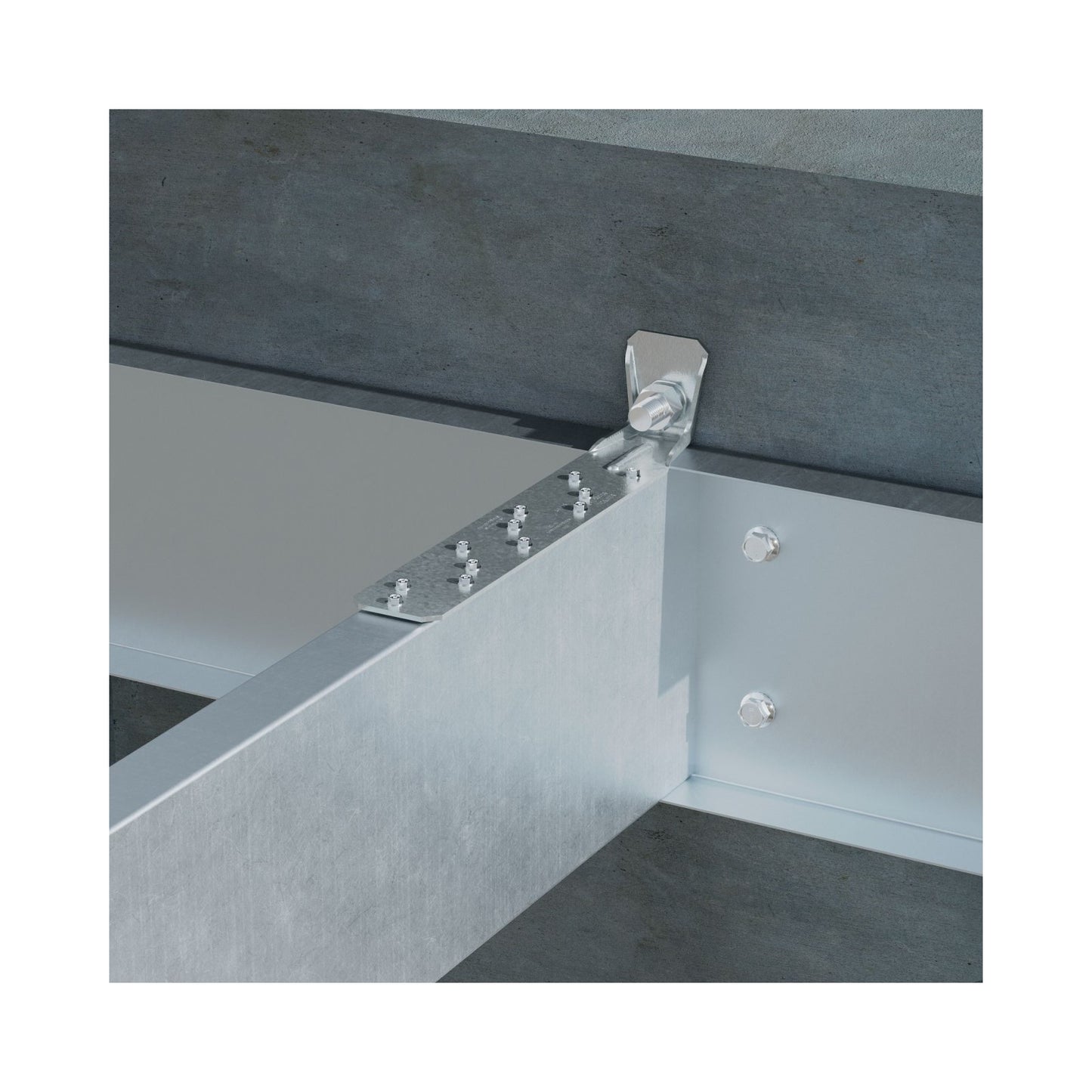 Simpson Strong-Tie S/LTTP2 2 9/16" x 15" Zinc Galvanized Tension Tie