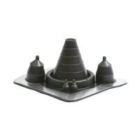 black epdm solar multi port metal roof boot
