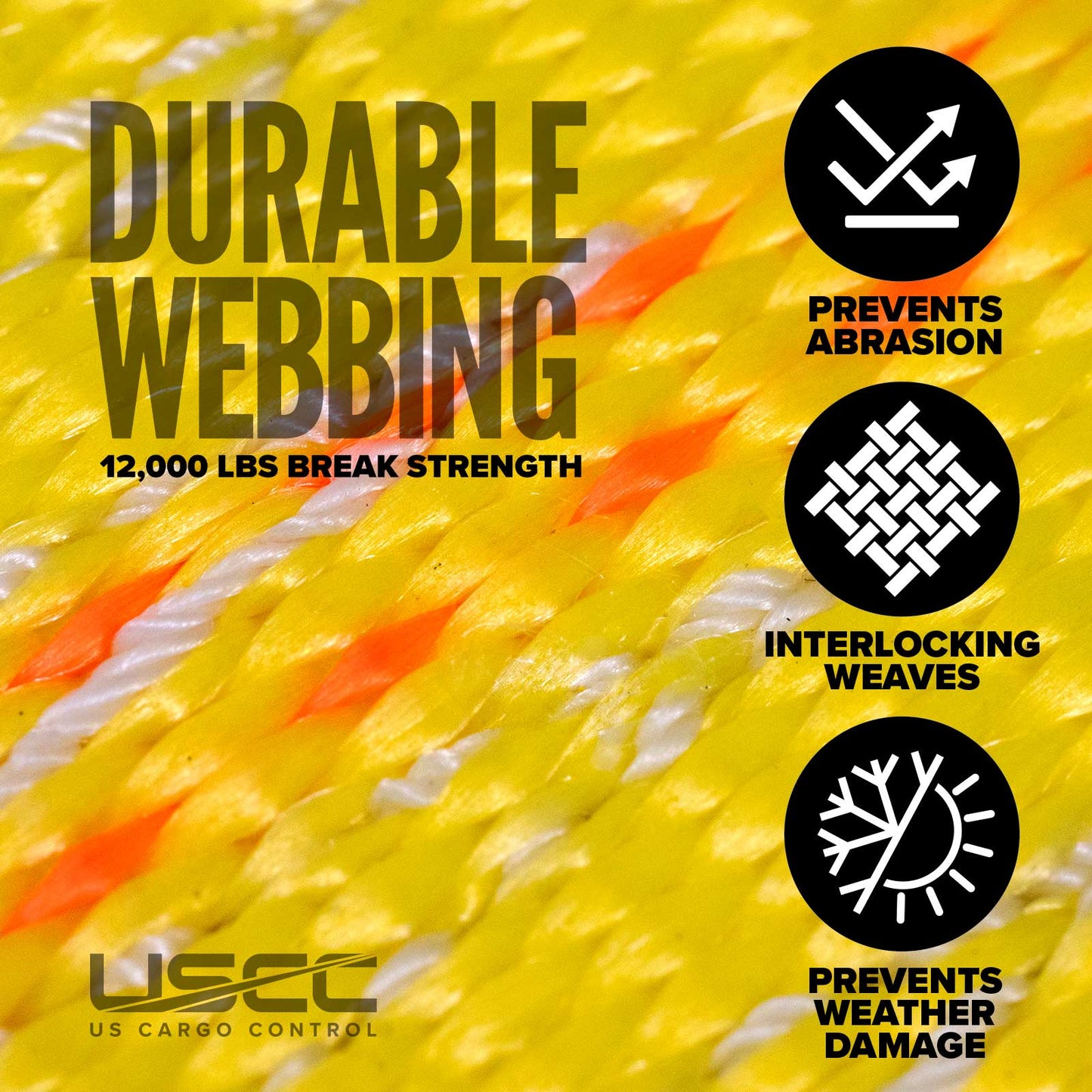 Side Mount Wheel Net with Ratchet and Flat Hook - 4 pack