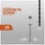 Concrete screw with specifications and drill bit included on a gray background