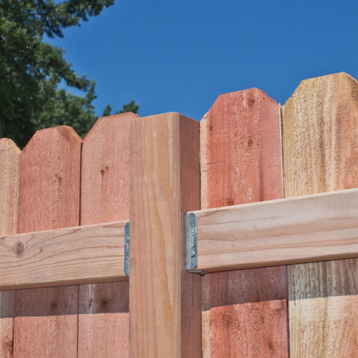 Simpson Strong-Tie FB fence bracket installation