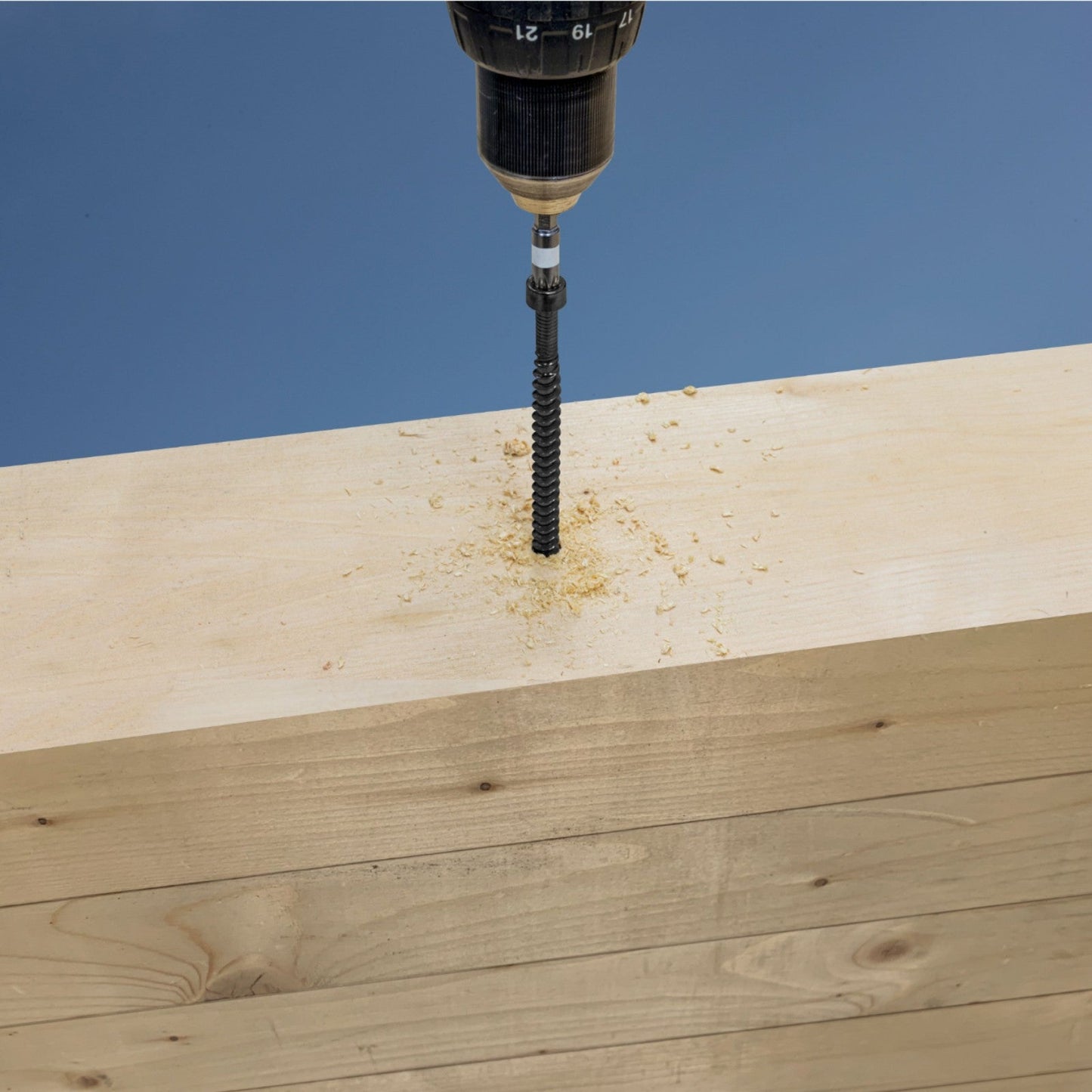 Simpson Strong-Tie Timber CFC flat head screw with black e coat