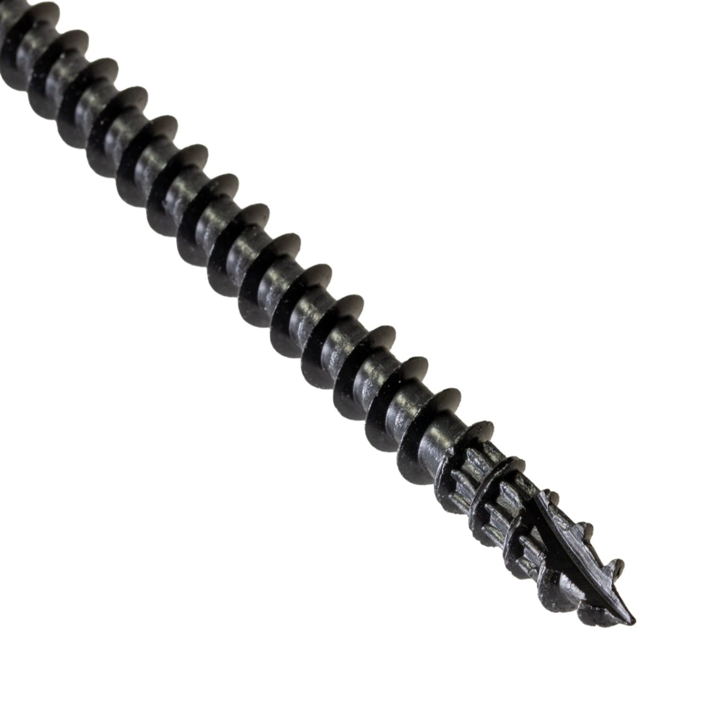 Simpson Strong-Tie Timber CF flat head screw with black e coat