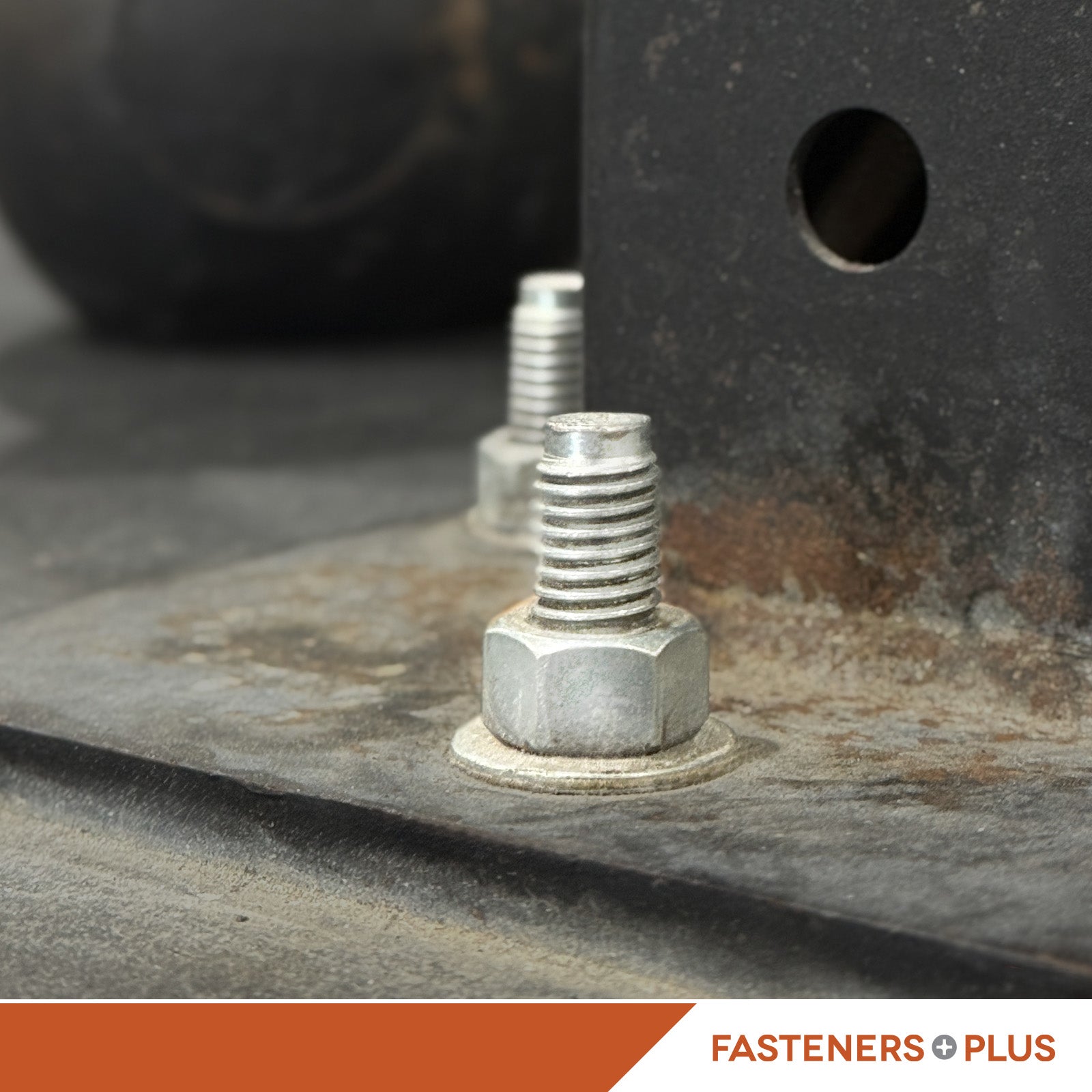 Simpson Strong Bolt 2 Fully Assembled Wedge Anchor - Fully Installed into Steel and Concrete