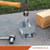 Simpson Strong Bolt 2 Fully Assembled Wedge Anchor - Installed into Concrete Post Base with a Hammer