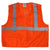 Orange Reflective Safety Vest - Class 2 Breakaway Hi Vis Vest - XL