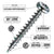 Spax Pan Head Screws - Zinc-Plated - Features