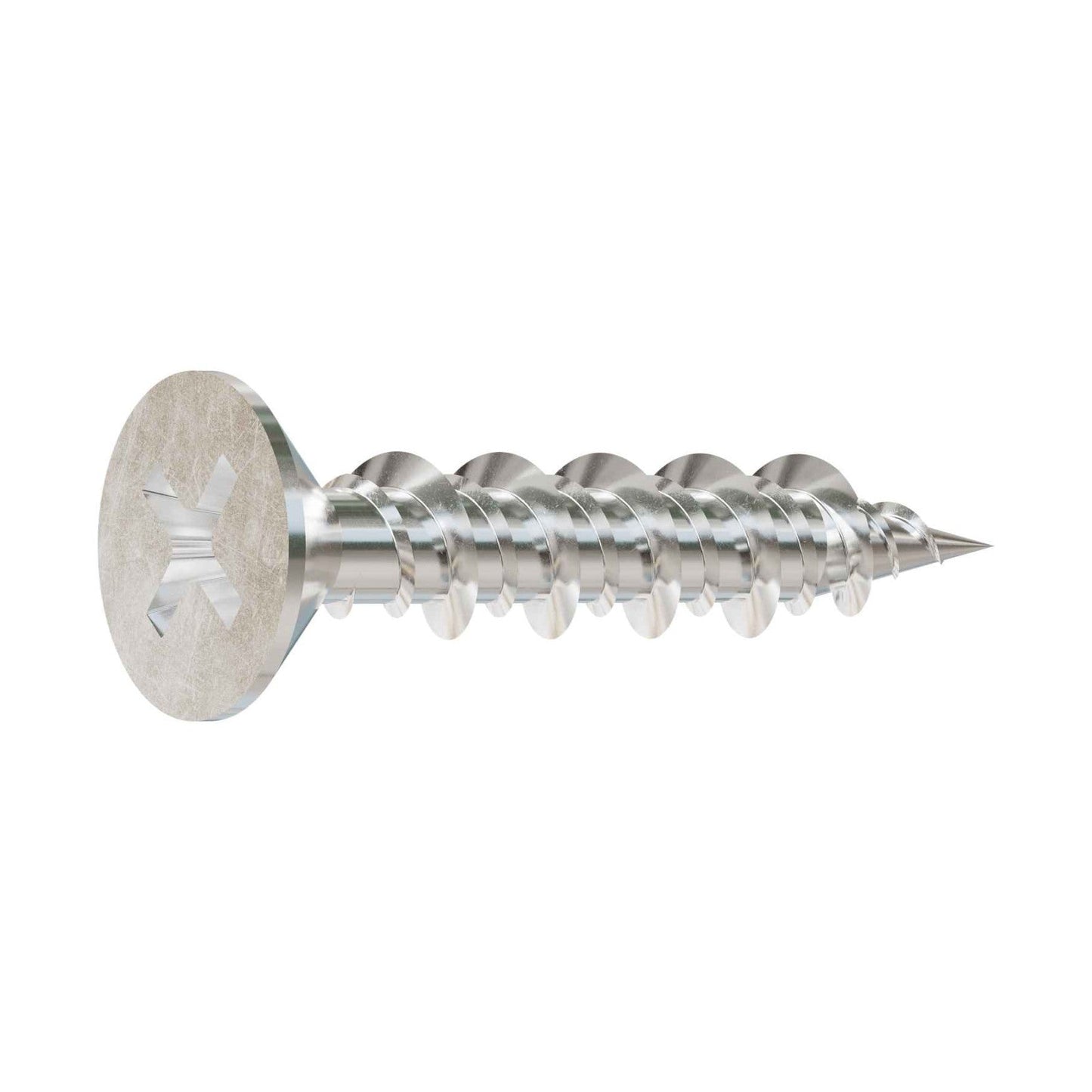 Simpson T10150F50 #10 x 3/4" Philips Flat Head Screw - 316 Stainless Steel, Pkg 50