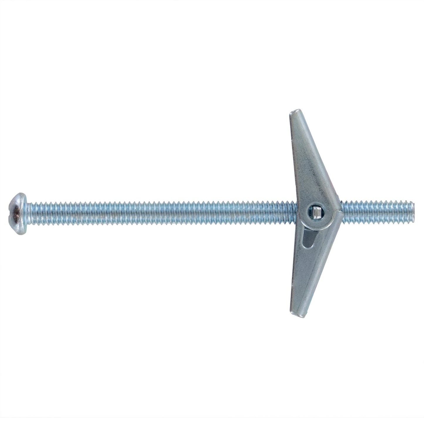 1/4"-20 x 4" Conquest Round PH/SL Combo Toggle Bolt w/ Wing Nut - Zinc