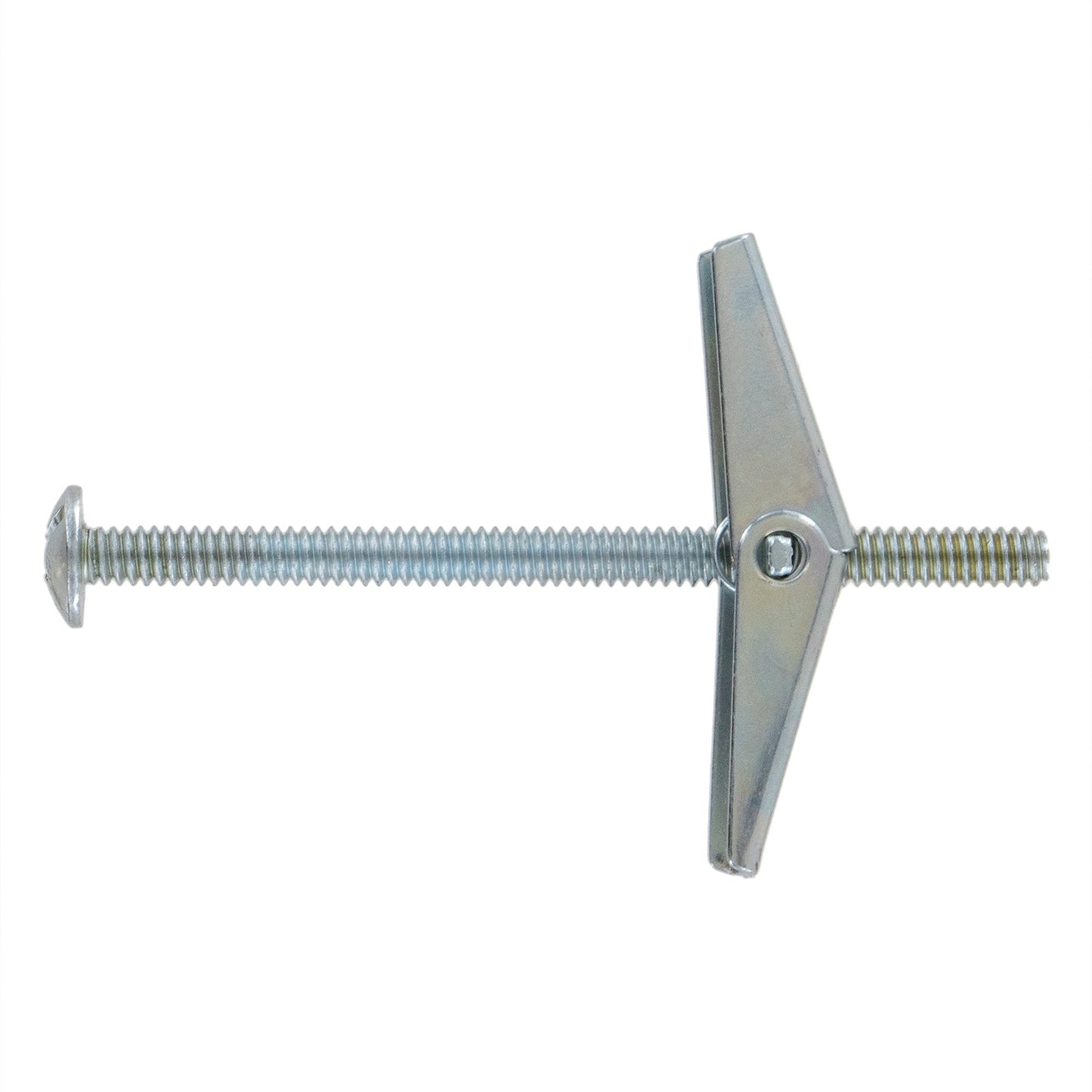 3/16"-24 x 3" Conquest Truss PH/SL Combo Toggle Bolt w/ Wing Nut - Zinc