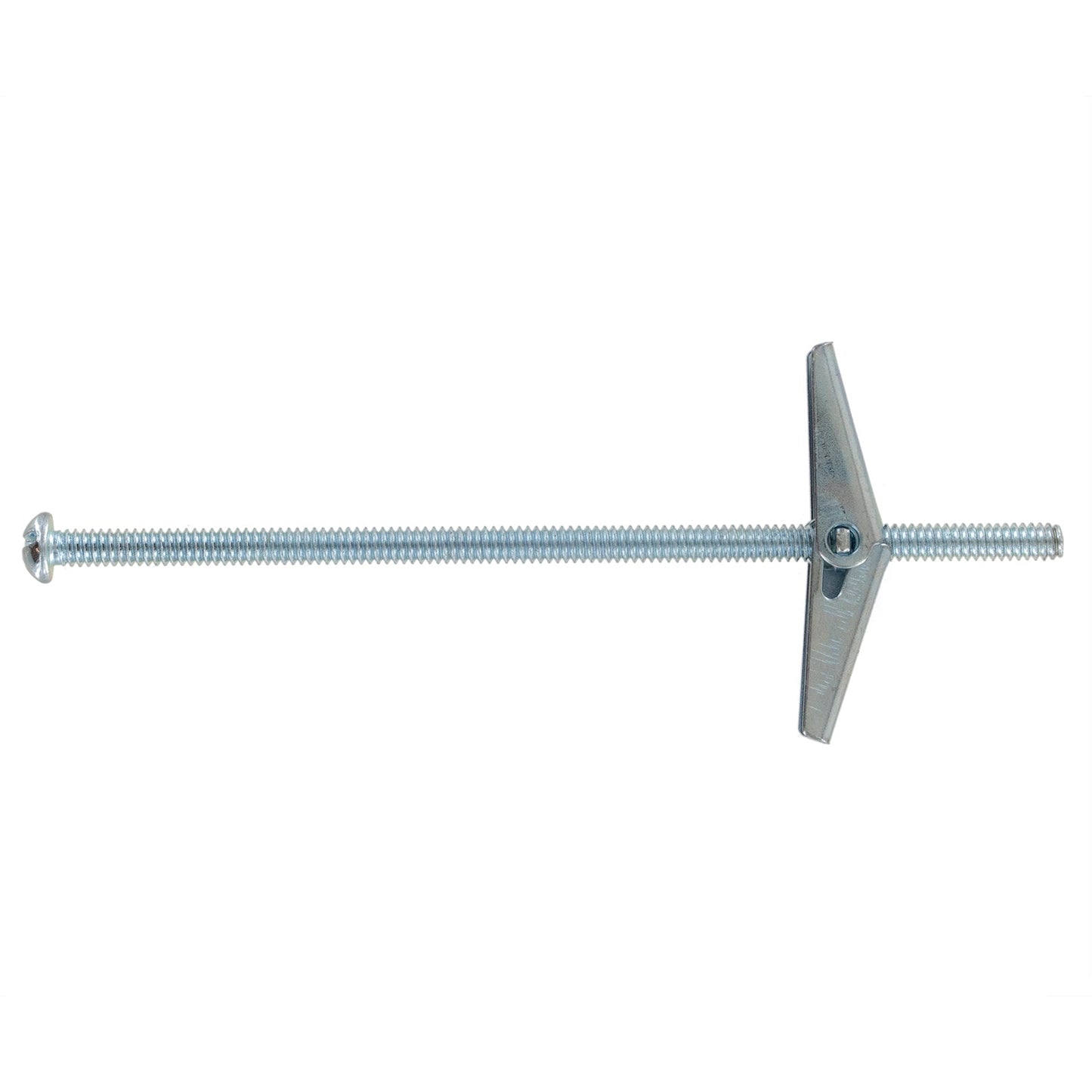 3/16"-24 x 5" Conquest Round PH/SL Combo Toggle Bolt w/ Wing Nut - Zinc