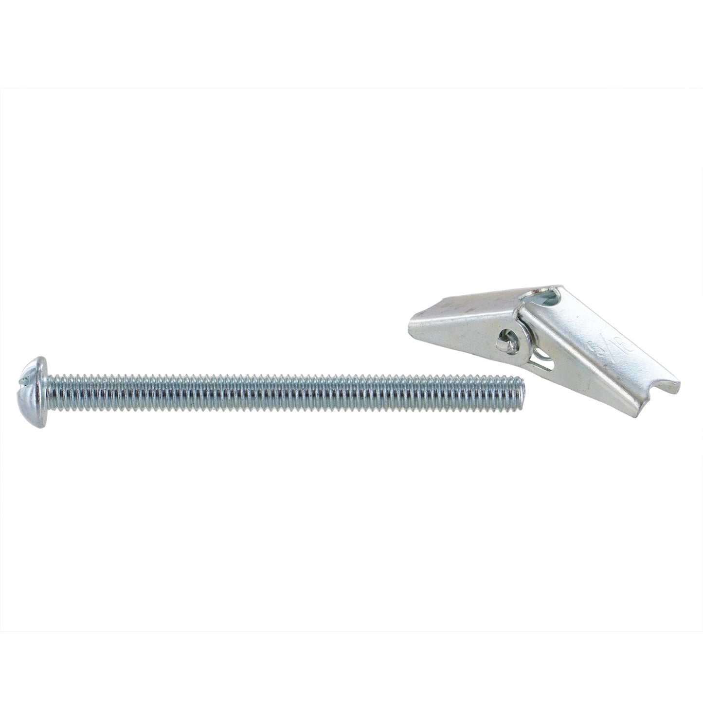 5/16"-18 x 4" Conquest Round PH/SL Combo Toggle Bolt w/ Wing Nut - Zinc