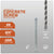 Concrete screw with specifications on a gray background
