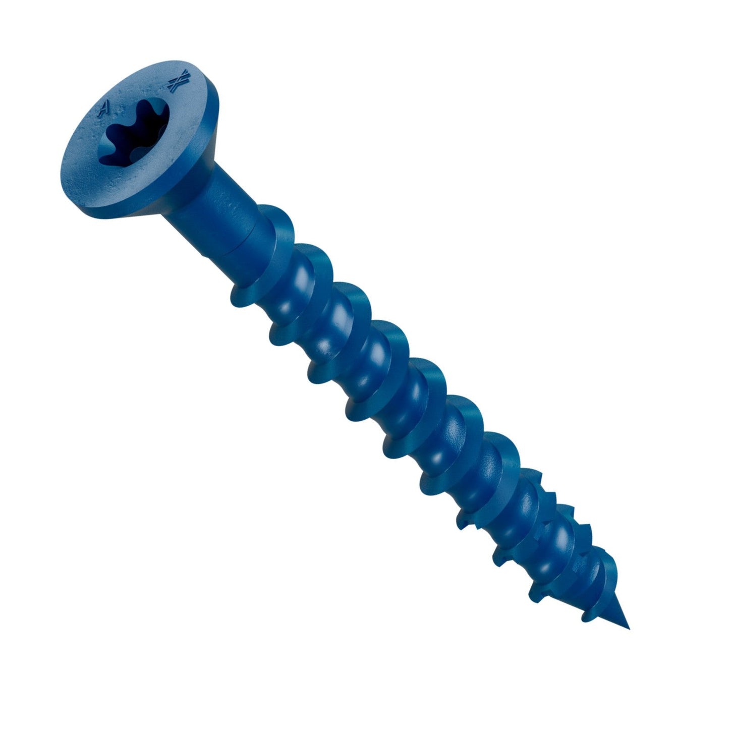Simpson Strong-Tie Flat Head Blue Concrete Screw Anchor