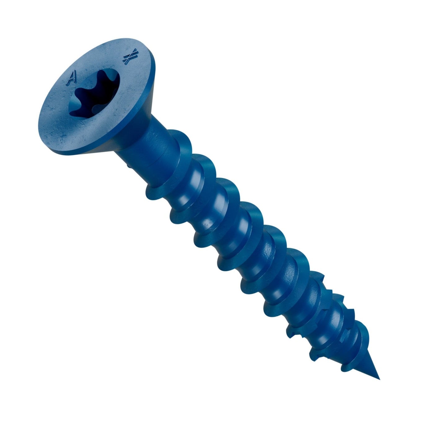 Simpson Strong-Tie Flat Head Blue Concrete Screw Anchor