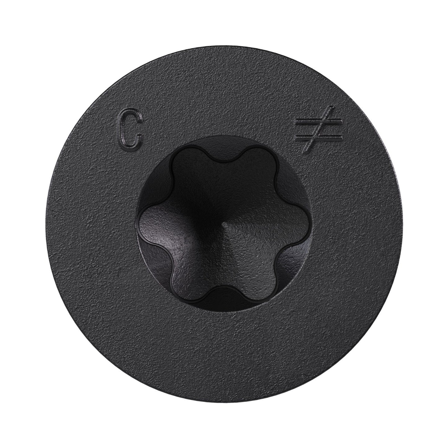 Simpson Flat Head Titen Turbo Black concrete anchor screw