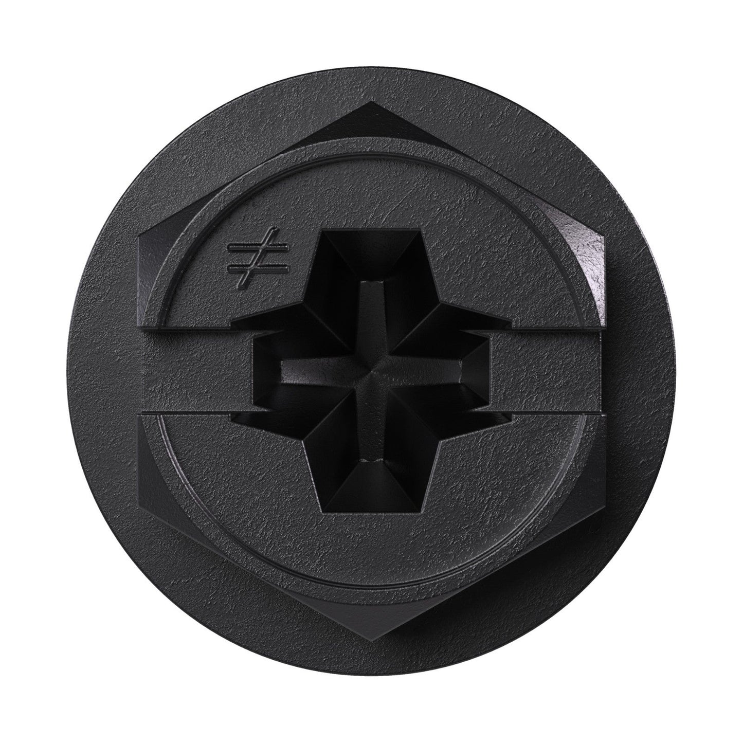 Simpson Hex Head Titen Turbo Black concrete anchor screw