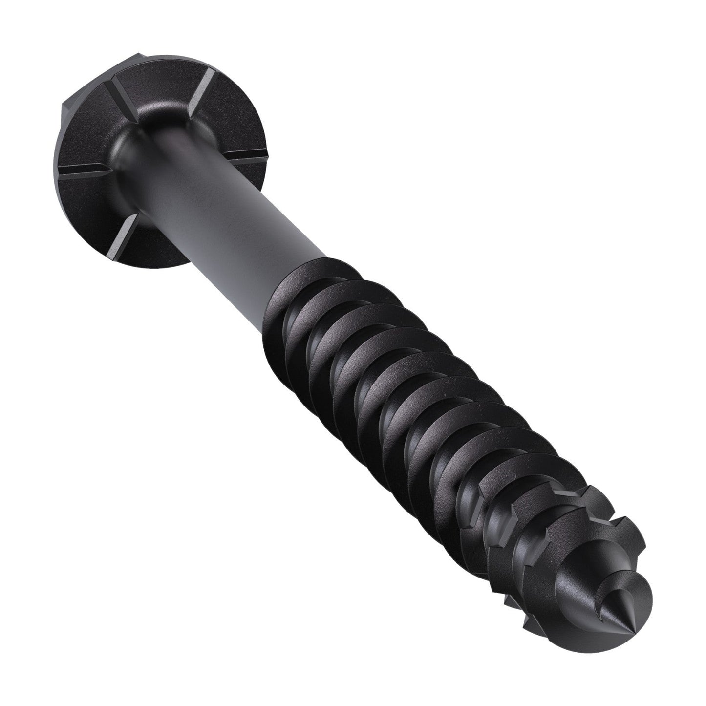 Simpson Hex Head Titen Turbo Black concrete anchor screw