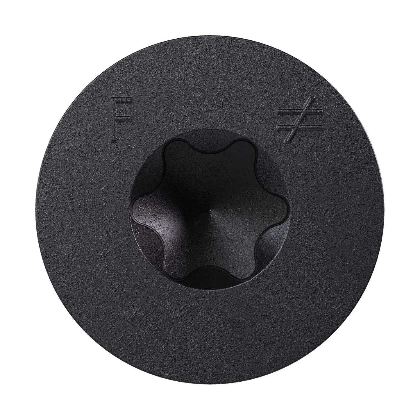 Simpson Flat Head Titen Turbo Black concrete anchor screw