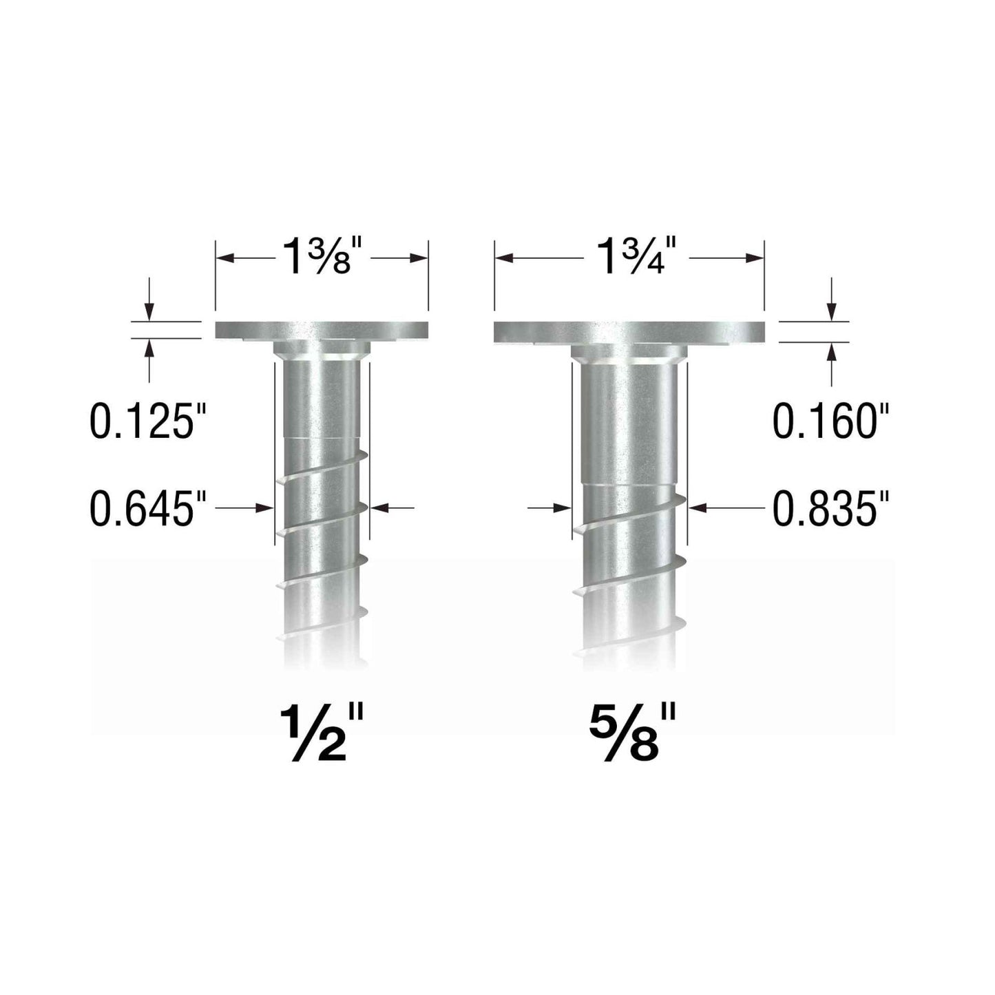 Simpson Titen HD 5/8" x 10" Mechanically Galvanized Heavy-Duty Screw Anchor w/ Washer Head - Pkg 10