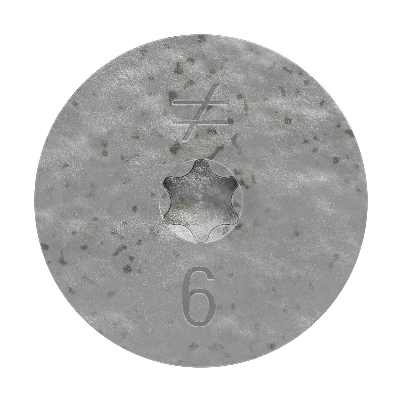 Simpson Titen HD 1/2" x 6" Mechanically Galvanized Heavy-Duty Screw Anchor w/ Washer Head  - Pkg 15