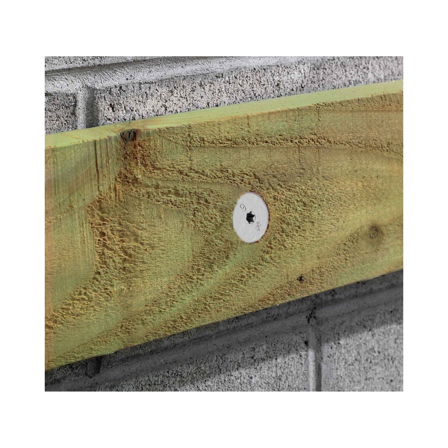 Simpson Titen HD 5/8" x 8" Mechanically Galvanized Heavy-Duty Screw Anchor w/ Washer Head - Pkg 10