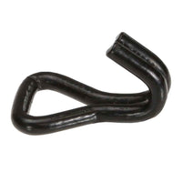 1" Heavy Duty Wire Hook w/ Black Vinyl Coating | 3,300 lbs. BS