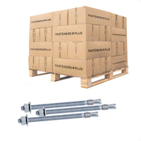 Red Head 1/2" x 7" Trubolt Wedge Anchor - Zinc | Qty. 4,500 (Pallet)